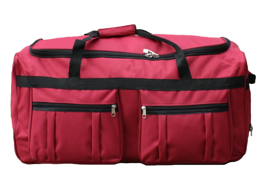 Gothamite 36-inch Duffle Bag With Wheels Cargo Travel Hockey Sports Duffle, Fuchsia, XL