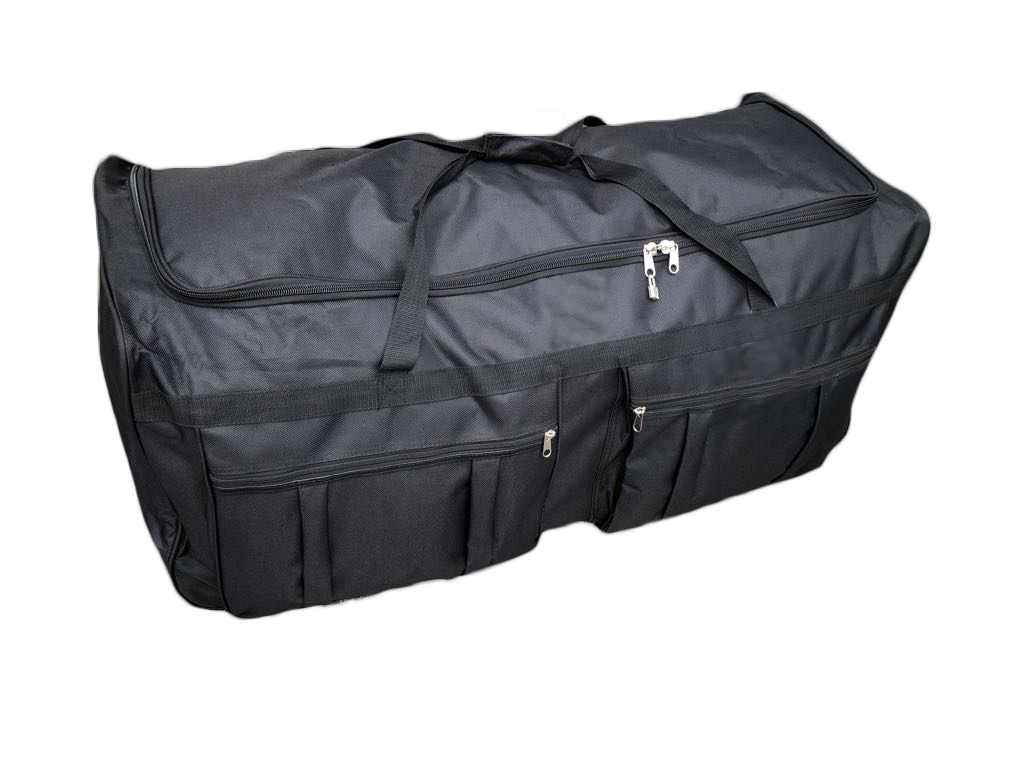 Black Wheeled Duffel, Large Wheeled Bag